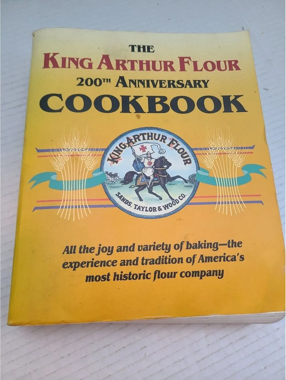 The King Arthur Flour 200th Anniversary Cookbook Paperback Vintage 1992